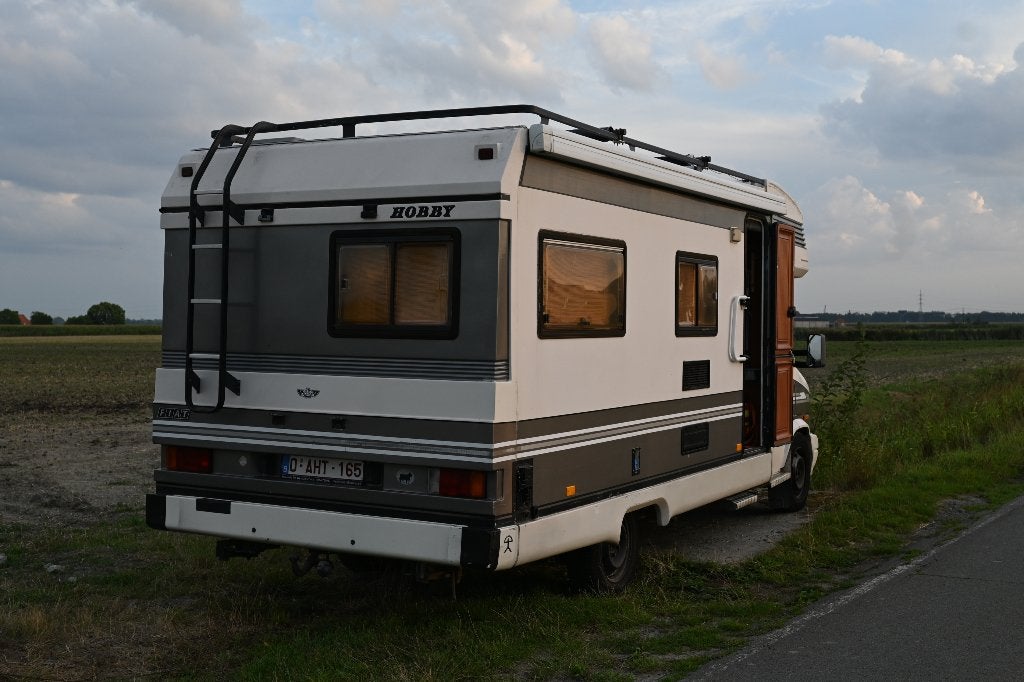 Fiat Hobby 620 AK camper, Caravans en Kamperen, Alkoof, 6 tot 7 meter, Particulier, Luifel