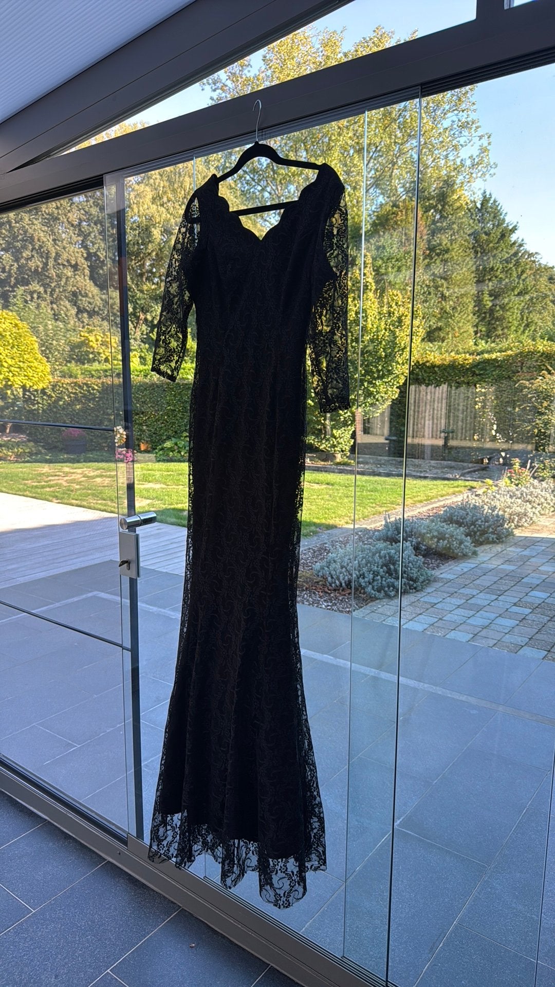 Zwart gala kleed maat 40, Kleding | Dames, Ophalen of Verzenden, Zo goed als nieuw, Maat 38/40 (M), Zwart