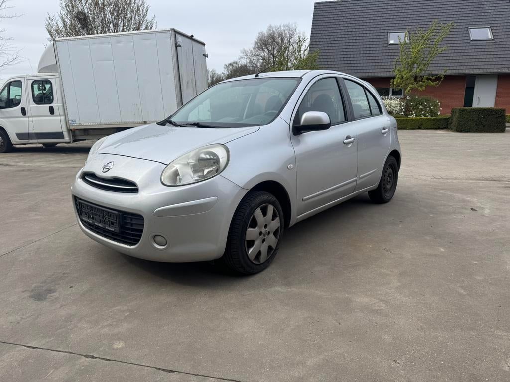 NISSAN MICRA 1.2B ACENTA, Auto's, Voorwielaandrijving, Euro 5, Stof, Zwart