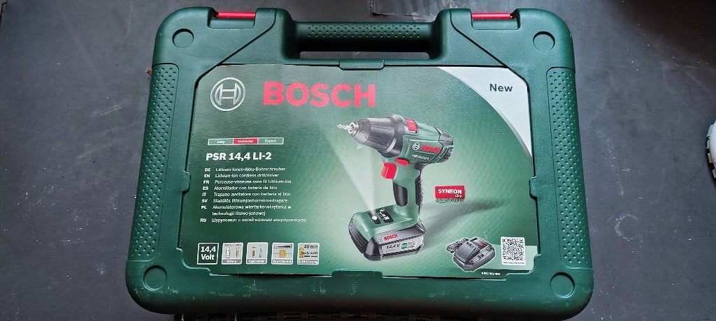 Accuschroefboormachine Bosch 14,4 LI-2 - motor defect, Doe-het-zelf en Bouw, Ophalen, Gebruikt, Variabele snelheid, Boor- en Schroefmachine