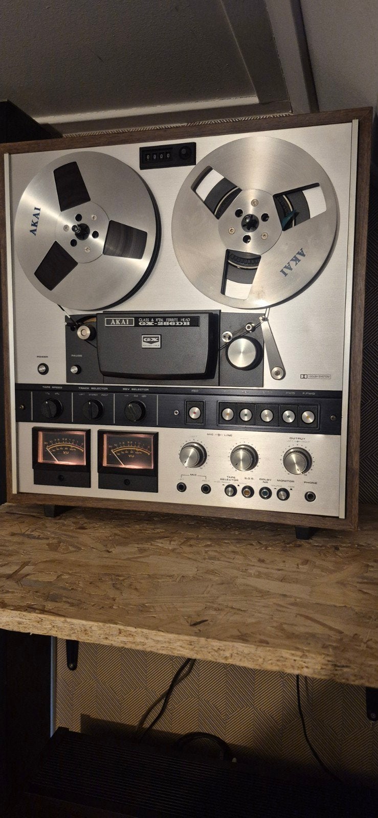 zeldzame Akai GX286DB, autoreverse!, TV, Hi-fi & Vidéo, Enlèvement