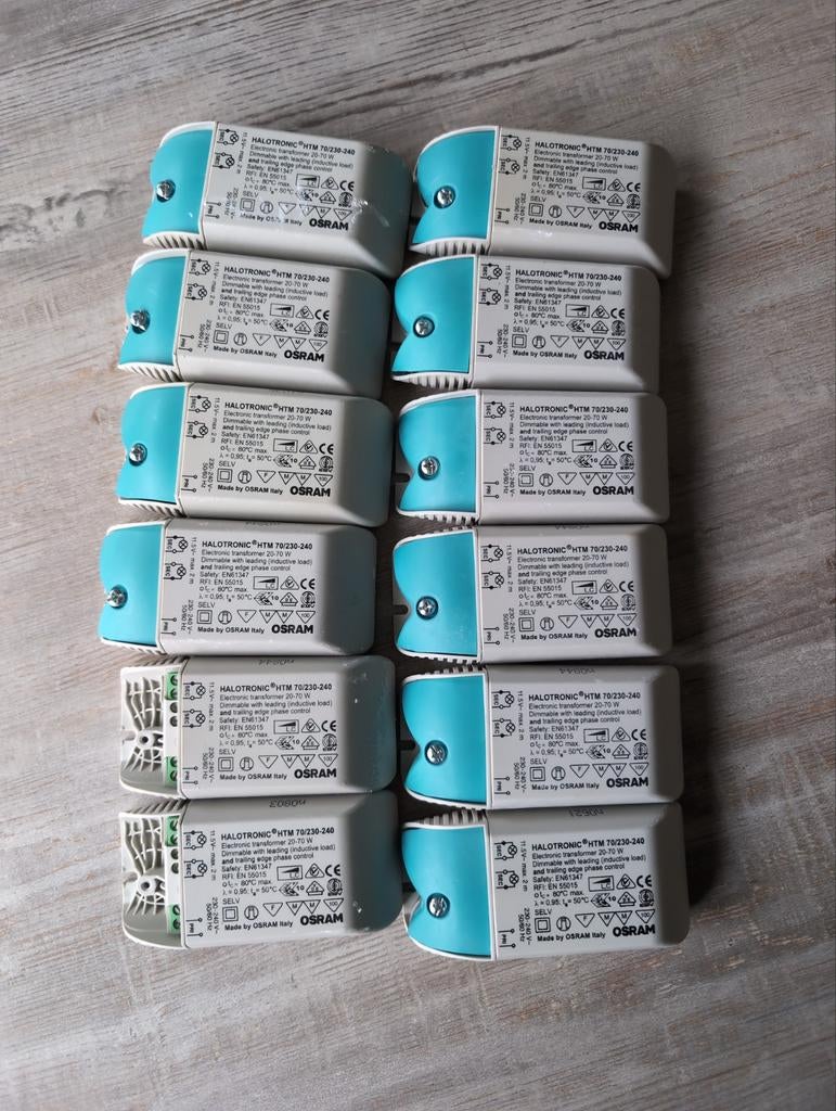 OSRAM halogeen transformator HTM 70VA, 12V, 20-70W, Ophalen