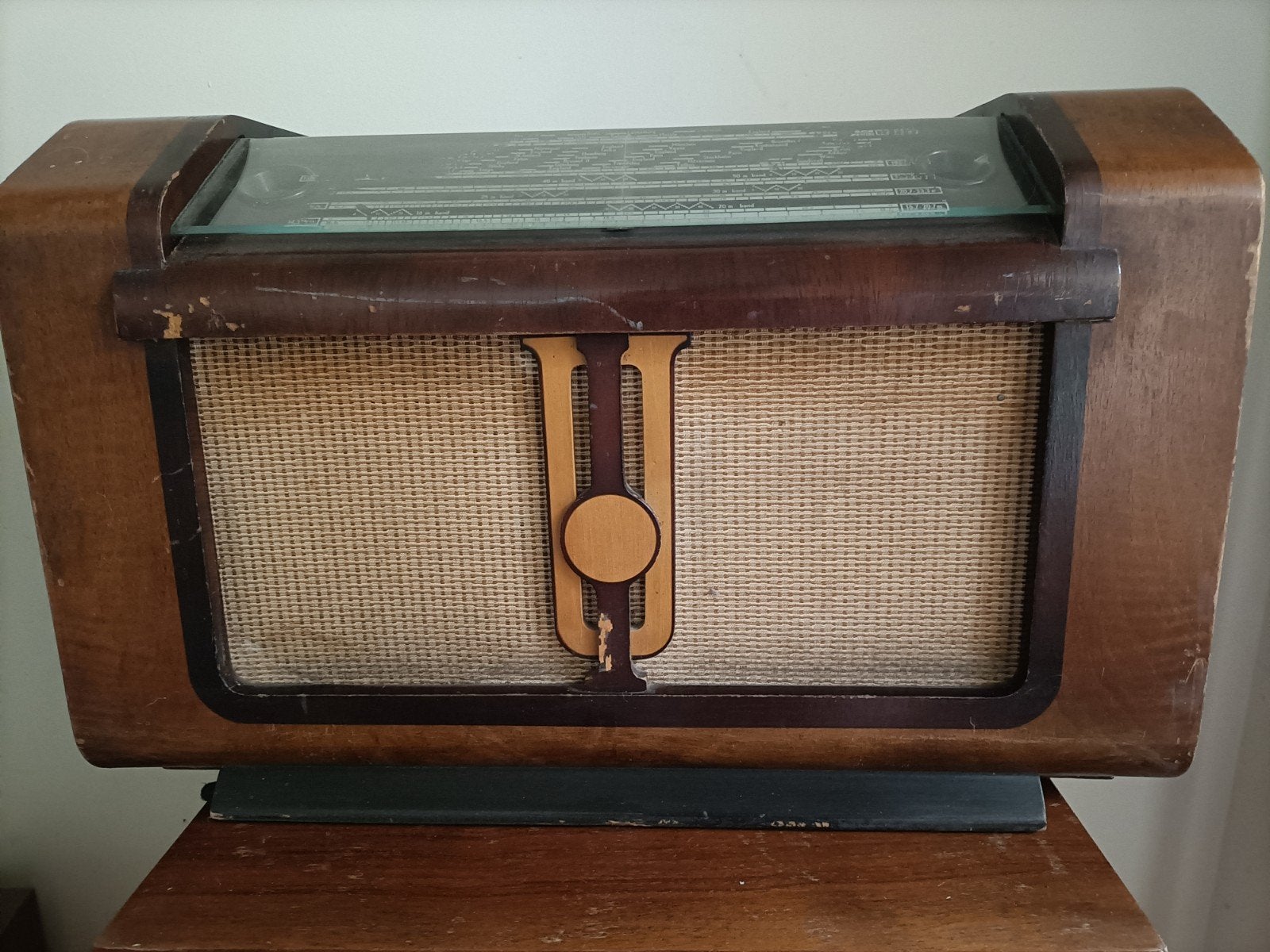Vintage radio, Antiek en Kunst, Ophalen