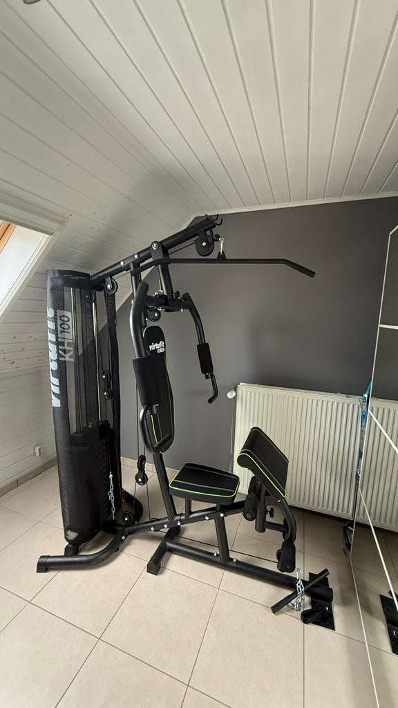 VirtuFit Krachtstation Homegym KH100, Jambes, Enlèvement, Métal, Centrale électrique