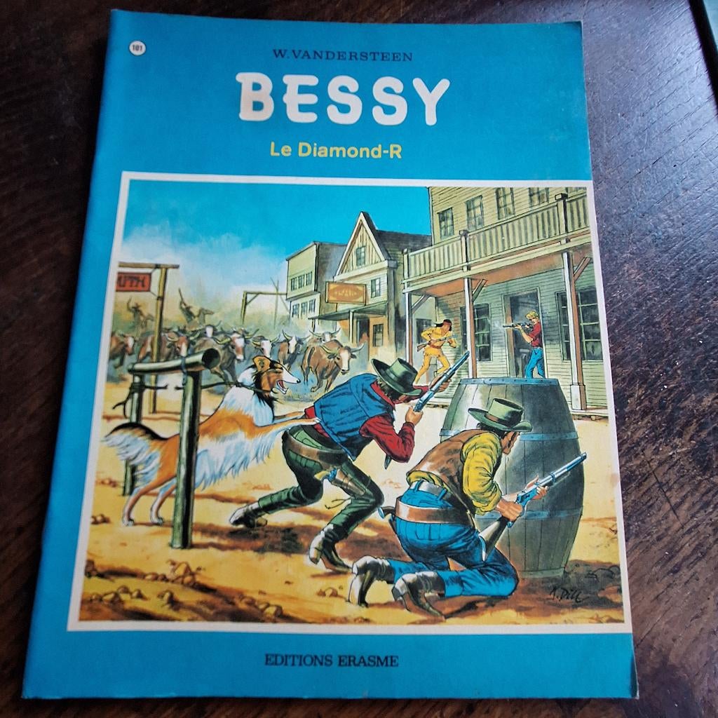 bessy le bison solitaire w.vandersteen, Willy Vandersteen, Une BD, Utilisé, Envoi