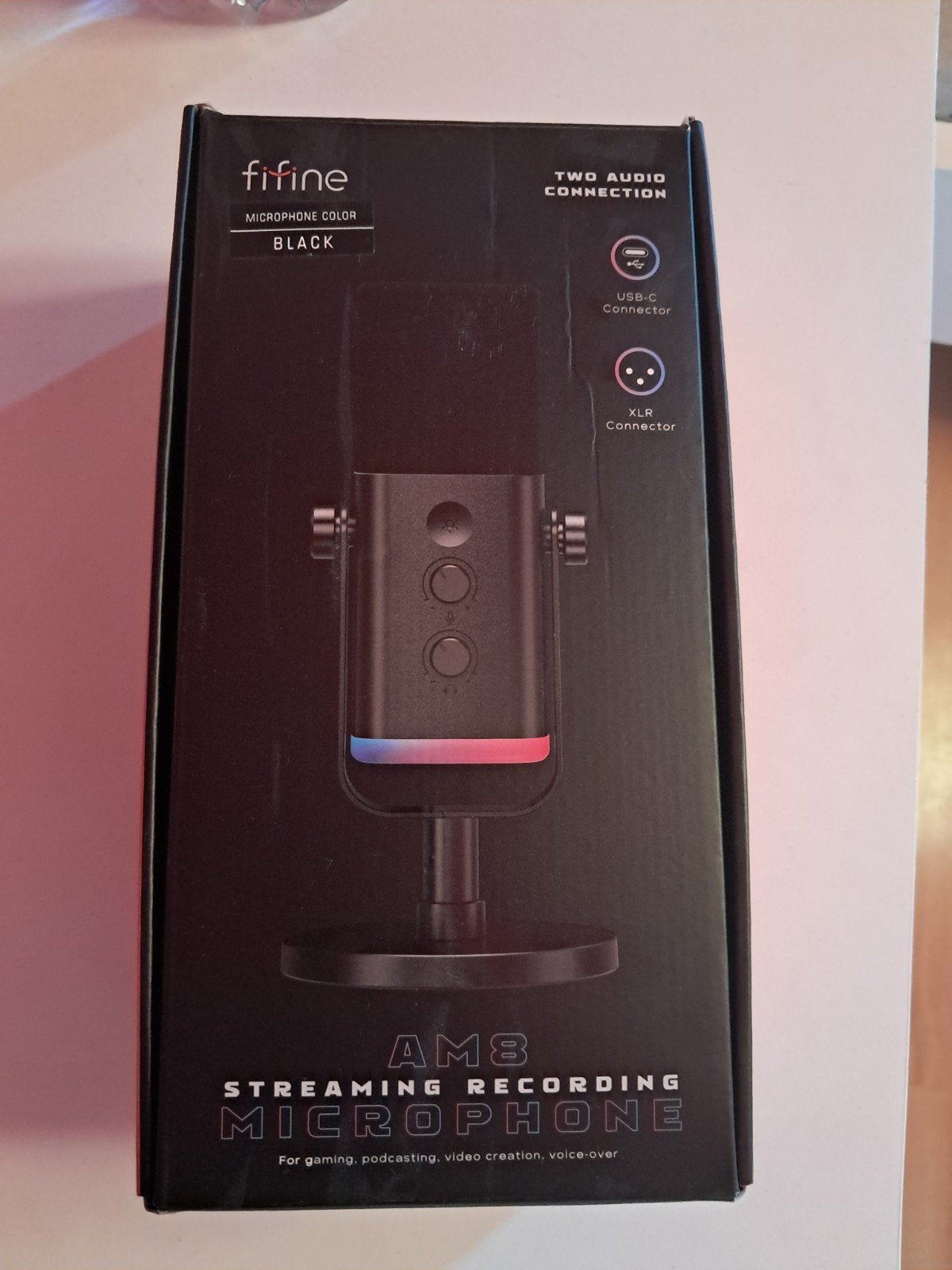 microphone FIFine AM8, Enlèvement, Utilisé, Autres types