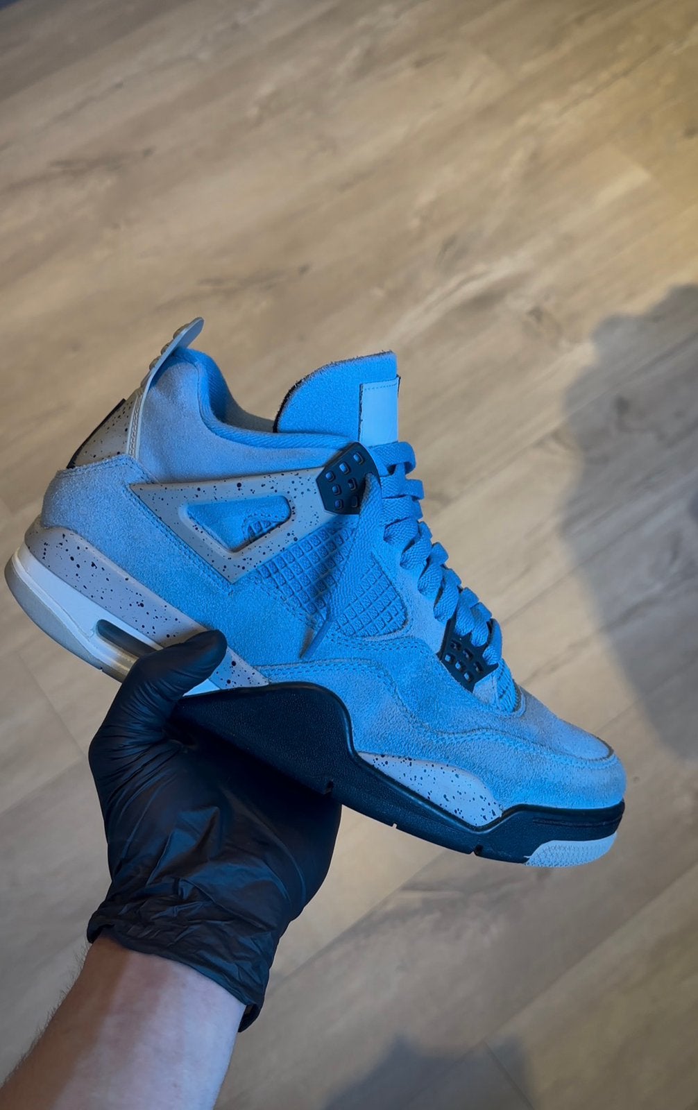 Jordan 4 University Blue 42,5eu, Enlèvement ou Envoi, Comme neuf, Bleu, Nike air Jordan