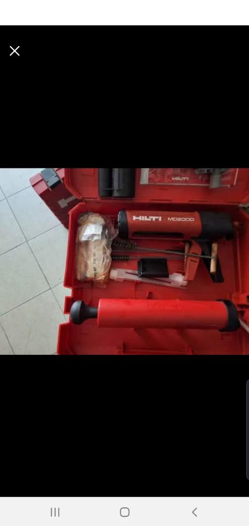 HILTI prof spuit voor chemische verankering, Doe-het-zelf en Bouw, Ophalen