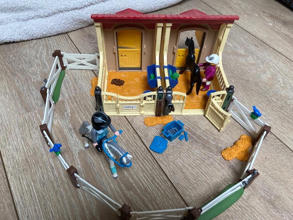 Playmobil paardenstallen, Kinderen en Baby's, Ophalen, Gebruikt, Los Playmobil