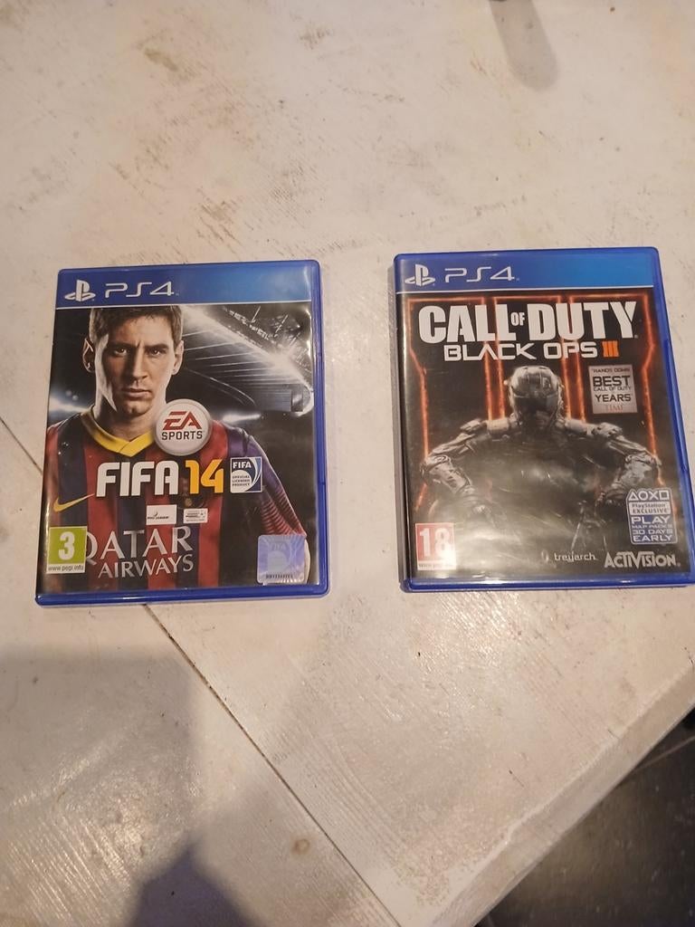 FIFA 14 en Call of Duty Black Ops II voor PS4, Games en Spelcomputers, Games | Sony PlayStation 4, Ophalen of Verzenden