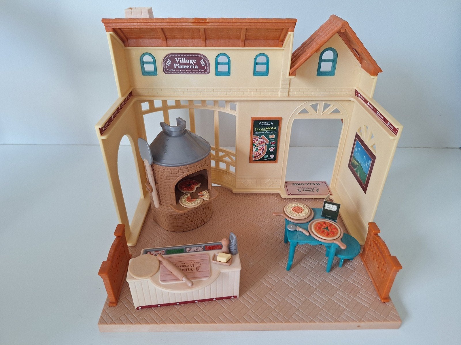sylvanian families pizzeria, Kinderen en Baby's, Speelgoed | Poppenhuizen, Ophalen of Verzenden