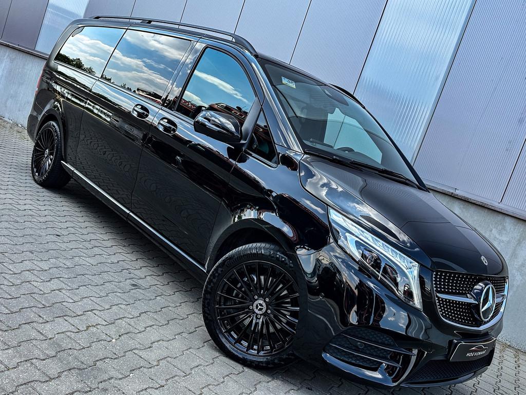 Mercedes-Benz V-Klasse 300d 4-MATIC Extra Lang L3 AMG Full A, Cuir, Entreprise, Noir, Mercedes-Benz