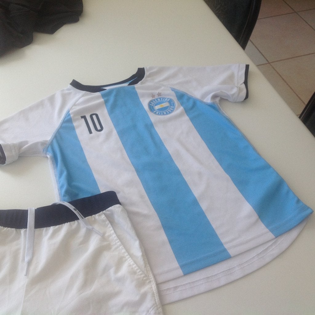 voetbaltruitje  Messi, Verzamelen, Ophalen of Verzenden, Zo goed als nieuw