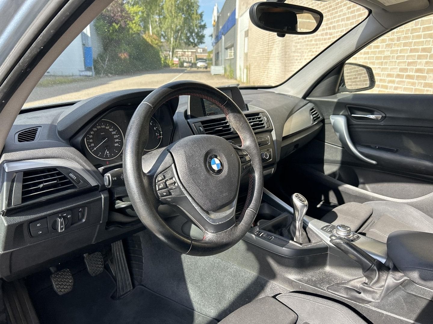 BMW 116 1-serie 116i Business, 1 Reeks, Blauw, Bedrijf, Grijs