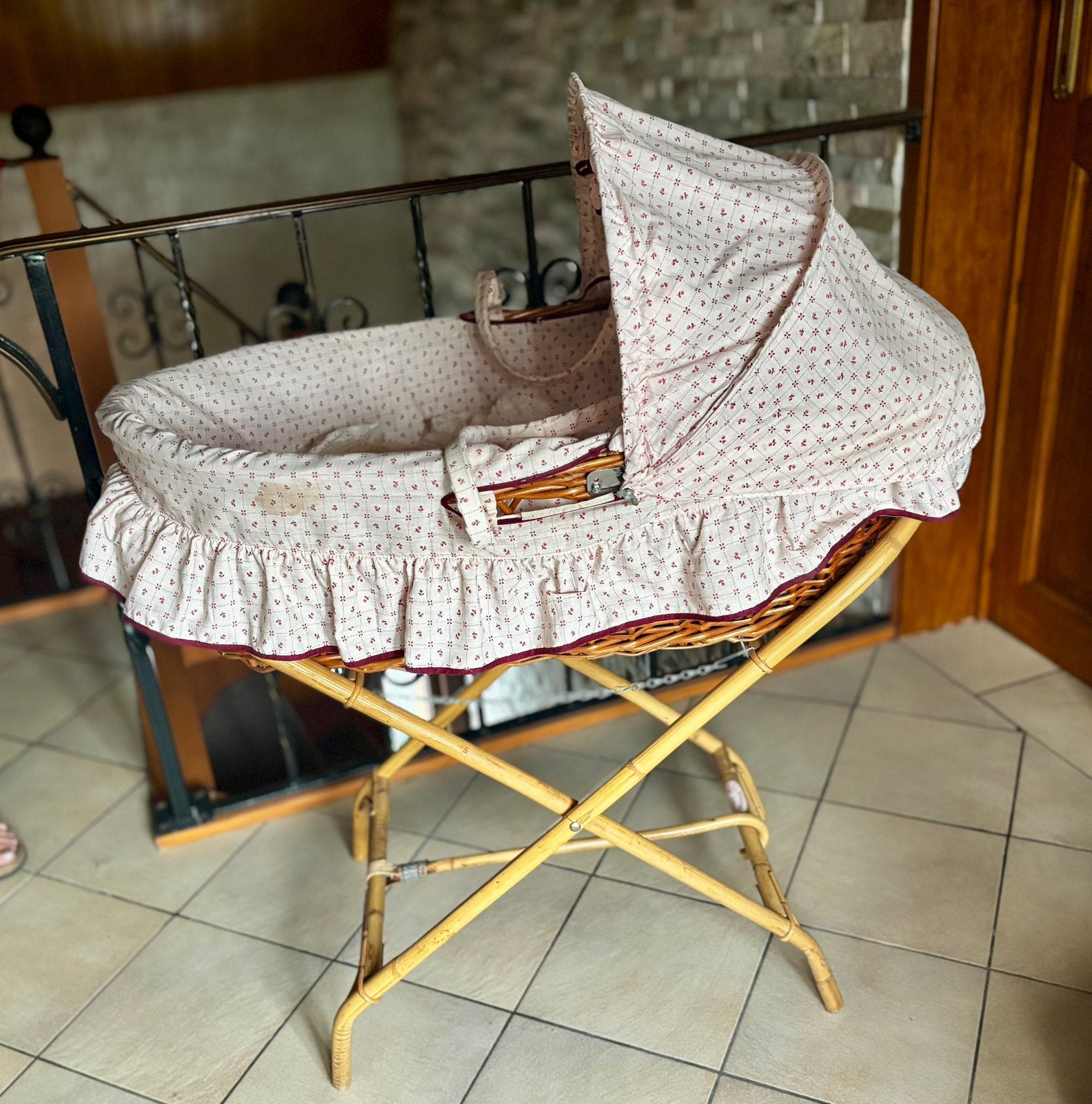 Ancien berceau, Enfants & Bébés, Enlèvement, Comme neuf, Berceau