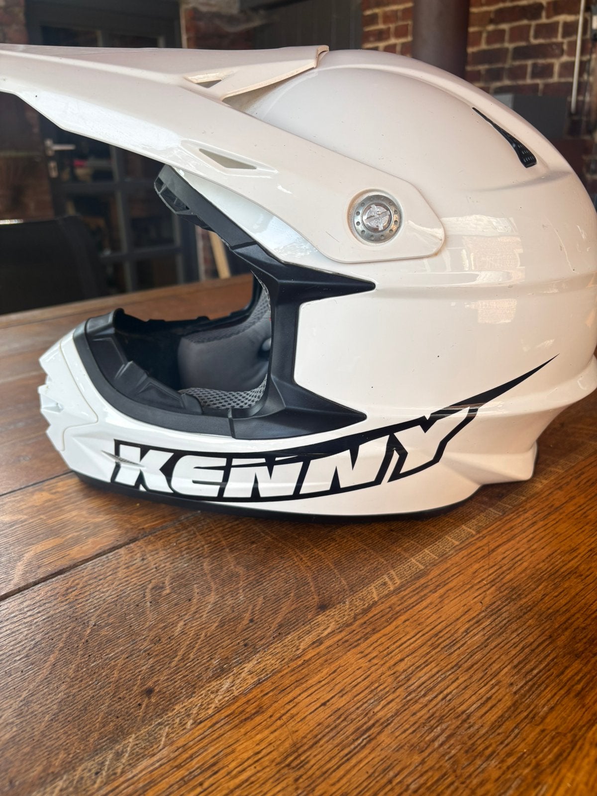 Casque de moto Kenny, Heren, L, Tweedehands, Ophalen