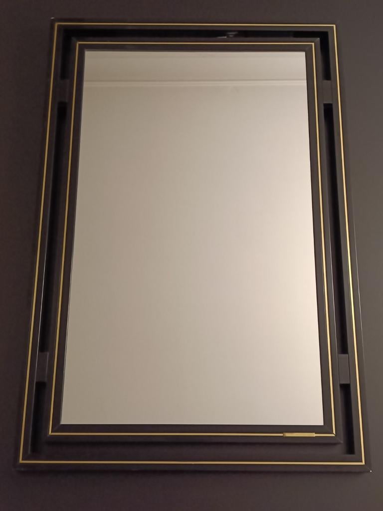 Miroir Pierre Vandel Paris., Enlèvement, Rectangulaire, 50 à 100 cm, Moins de 100 cm