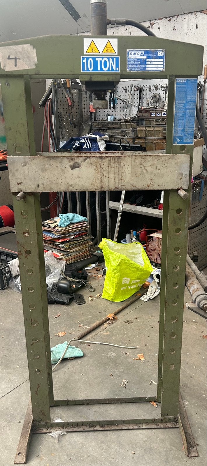 Press Machine 10ton, Doe-het-zelf en Bouw, Ophalen, Gebruikt
