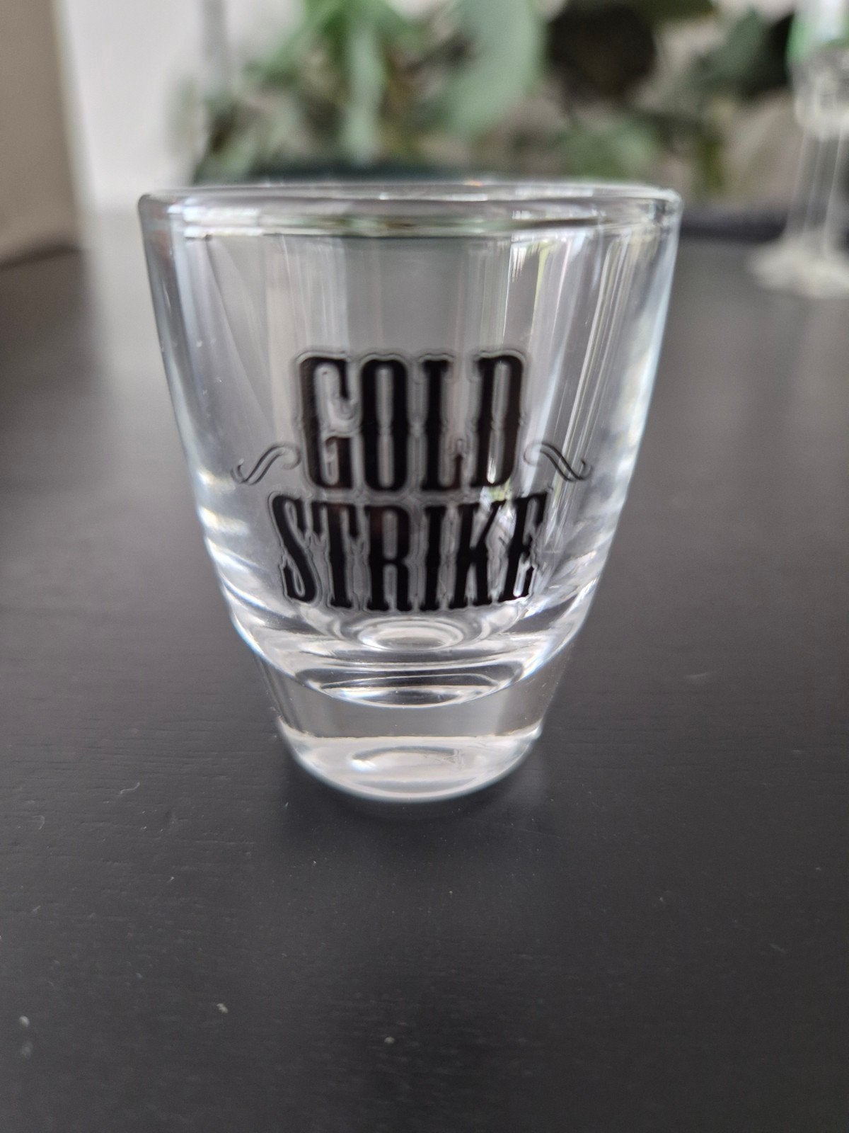 Shot glaasje Gold Strike, Ophalen of Verzenden