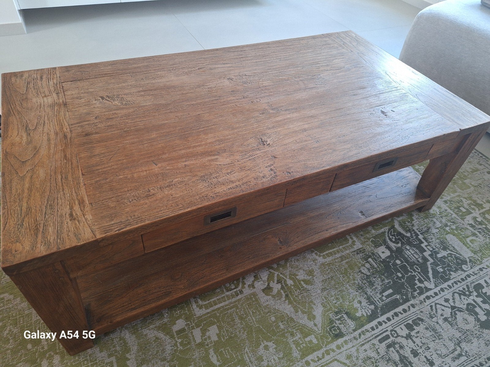 salontafel, Huis en Inrichting, Tafels | Salontafels, Ophalen, Teakhout