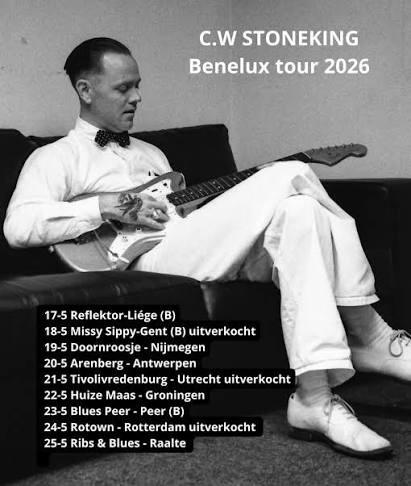 Concert C.W. STONEKING ARENBERG ANVERS, Tickets & Billets, Deux personnes, Mai