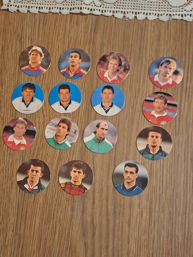 15 Panini Caps / Snickers / EURO 96, Verzamelen, Ophalen of Verzenden, Gebruikt, Overige typen