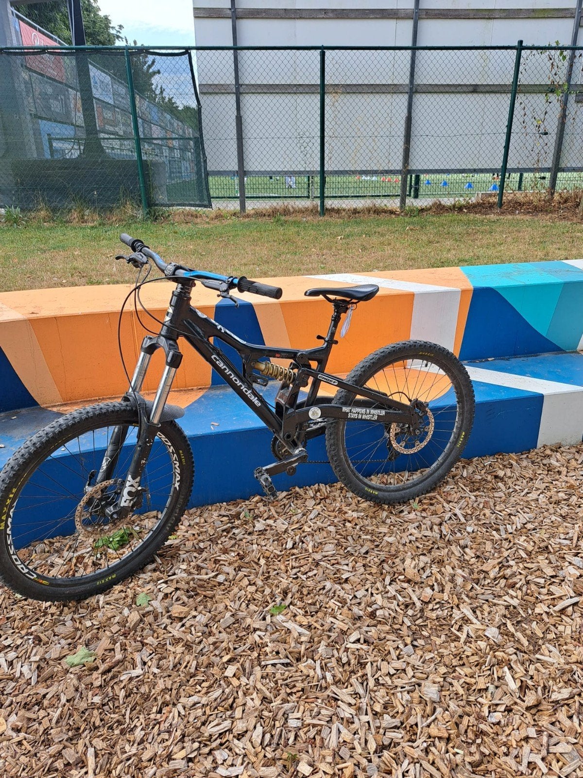 full suspension mountainbike, Cannondale met nieuwe remmen, Enlèvement, 9 vitesses