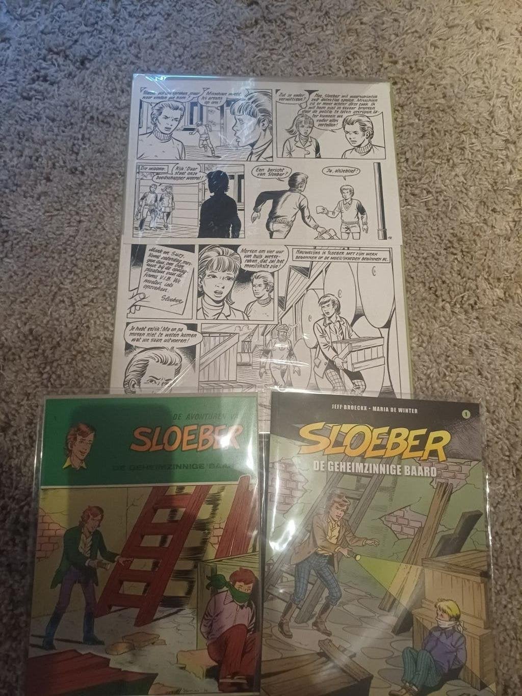 Jeff Broeckx - Sloeber - Luxe albums, Meerdere stripboeken, Ophalen of Verzenden, Nieuw