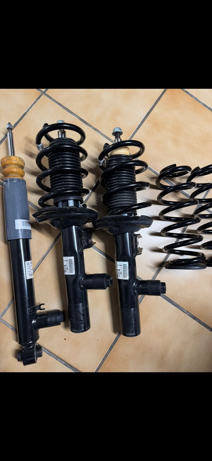 RS3 Schokdempers en veren, Ophalen, Audi