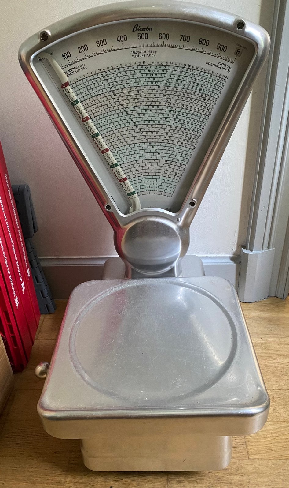 Balance de comptoir, Balance de magasin, Analogique, 10 à 50 kg, Enlèvement
