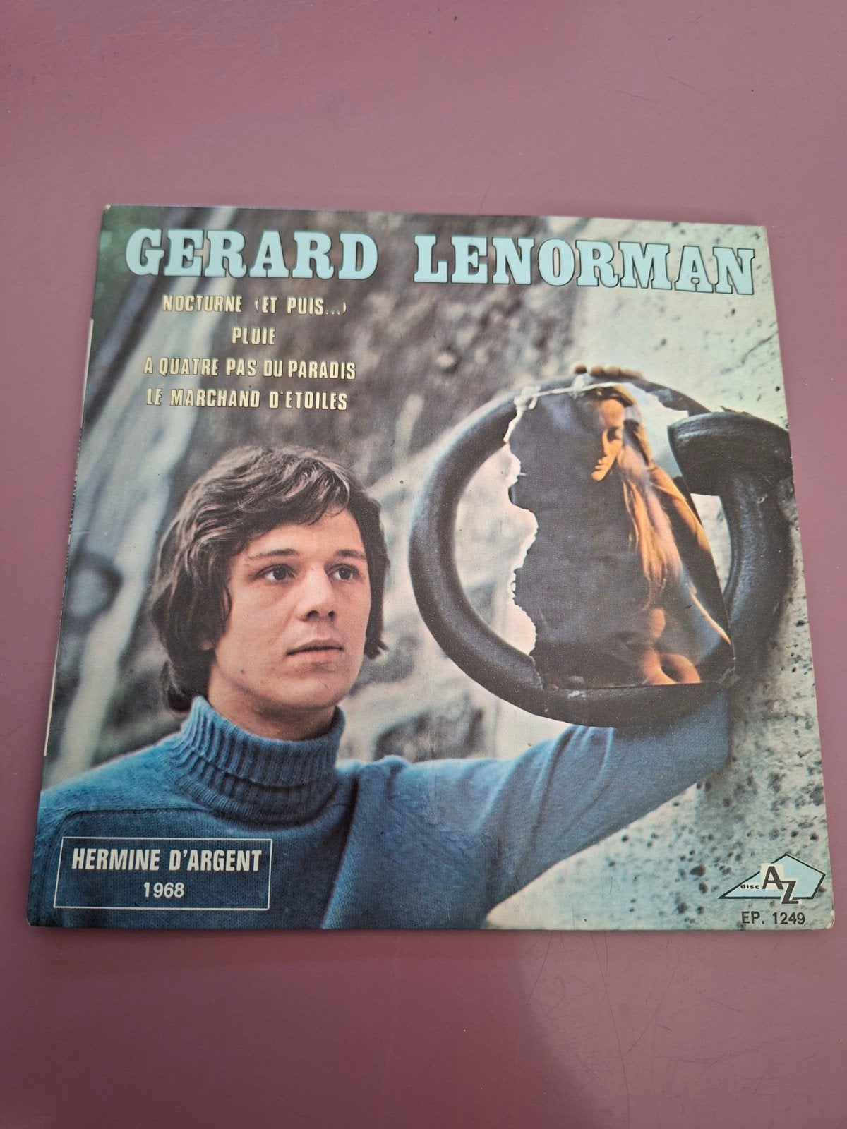 Vinyle - EP Gerard Lenorman, 1968, très bien entretenu., CD & DVD, Enlèvement ou Envoi, Autres genres, Utilisé, EP