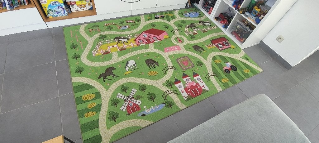 Grote speelmat 220x160, Kinderen en Baby's, Ophalen, Zo goed als nieuw