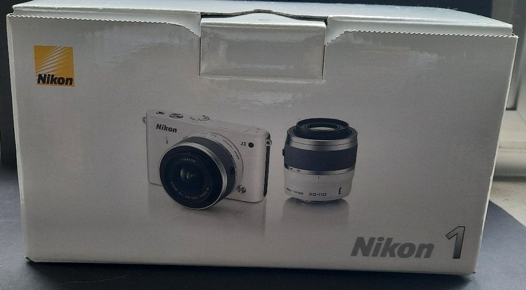 Nikon 1 J3 fototoestel, Audio, Tv en Foto, Fotocamera's Digitaal, Geheugenkaart, Ophalen of Verzenden, Zo goed als nieuw, Nikon