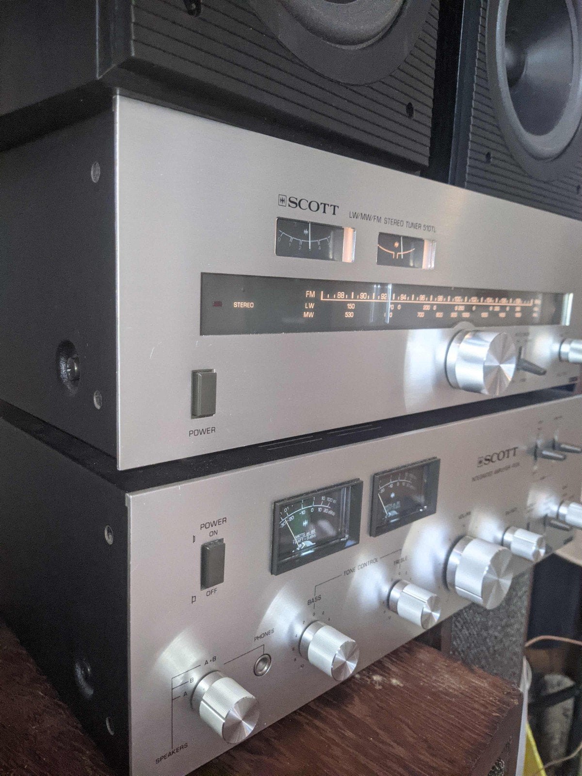 ensemble scott amplifier 410A et tuner 510TL, Enlèvement ou Envoi