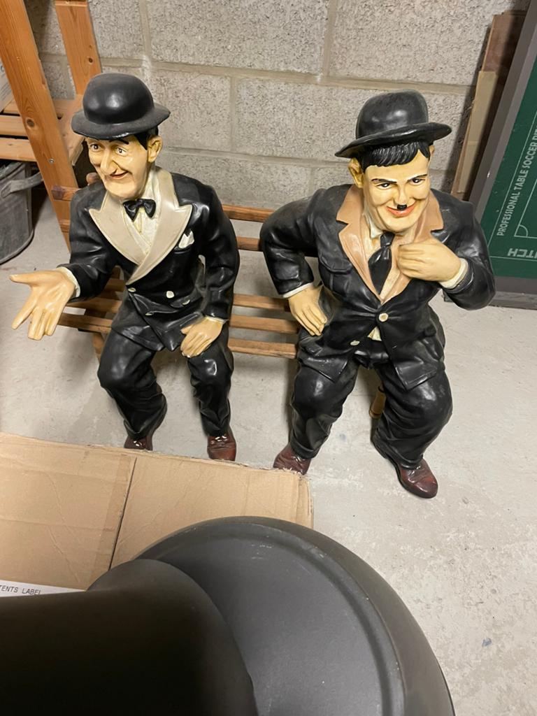 Laurel et hardy, Ophalen, Gebruikt