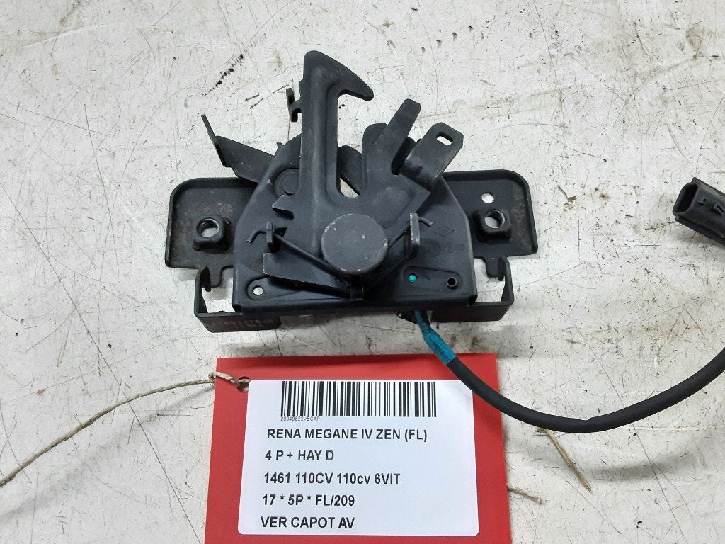 MOTORKAP SLOT Renault Megane IV (RFBB) (656012164R), Auto-onderdelen, Gebruikt, Renault, Peter-Huppertz-Straße 5
51063  Köln, DE