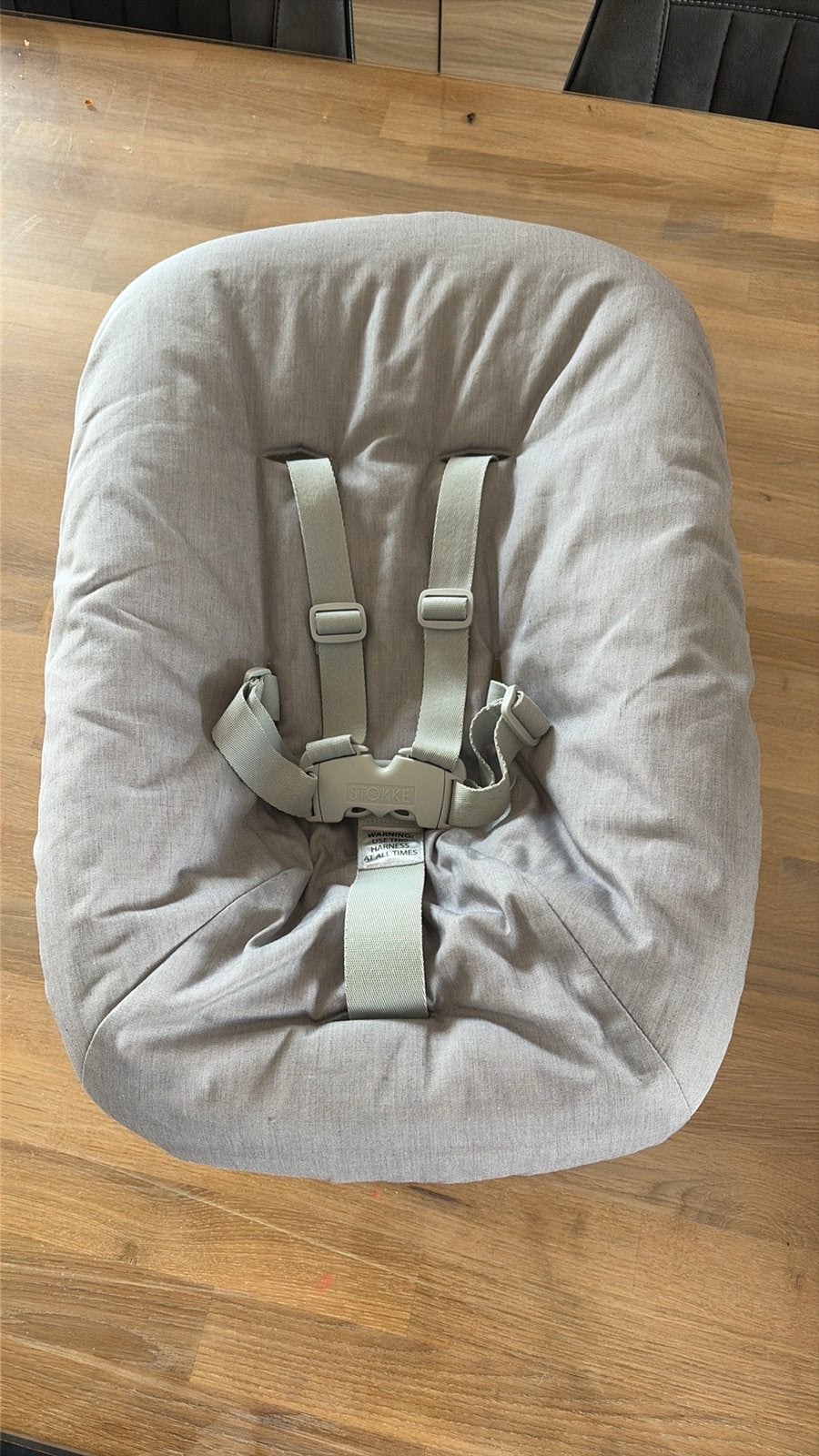 Tripp trapp stokke newborn set, Kinderen en Baby's, Ophalen, Zo goed als nieuw, Meegroeistoel, Gordel(s)