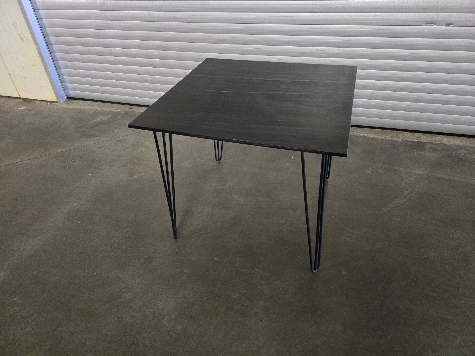 Tafel in marmer zwart 90x90 nieuw in doos, Huis en Inrichting, Ophalen, Nieuw, Vierkant
