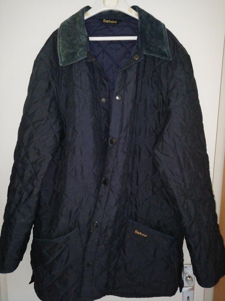 mooie Barbour jas Large voor het tussenseizoen, Ophalen, Barbour, Blauw, Maat 42/44 (L)