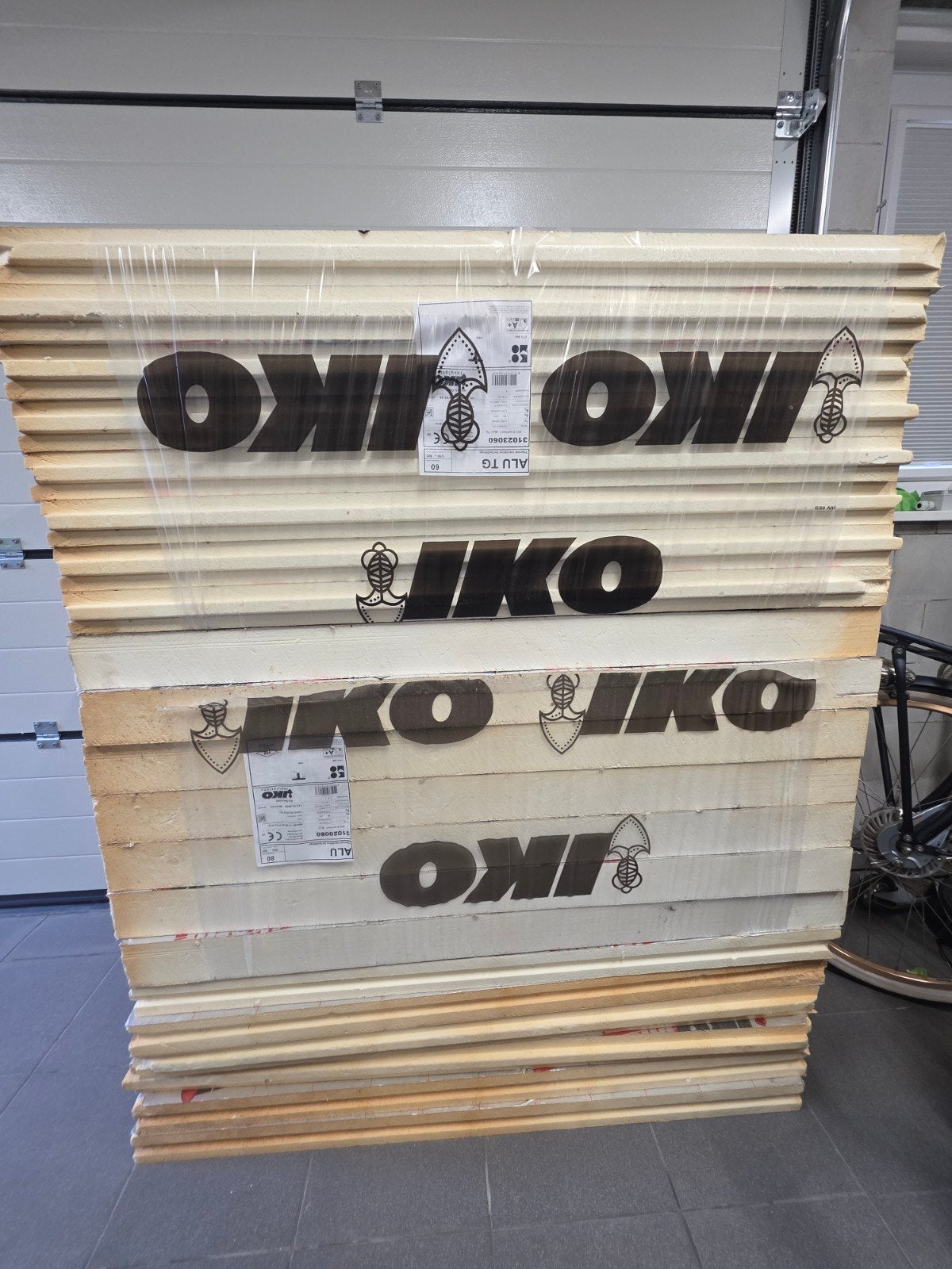 Isolatieplaten IKO Enertherm ALU PIR 60mm en 80, Ophalen