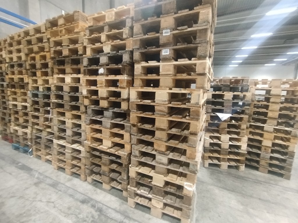 Europallet 120/80 tekop, Ophalen