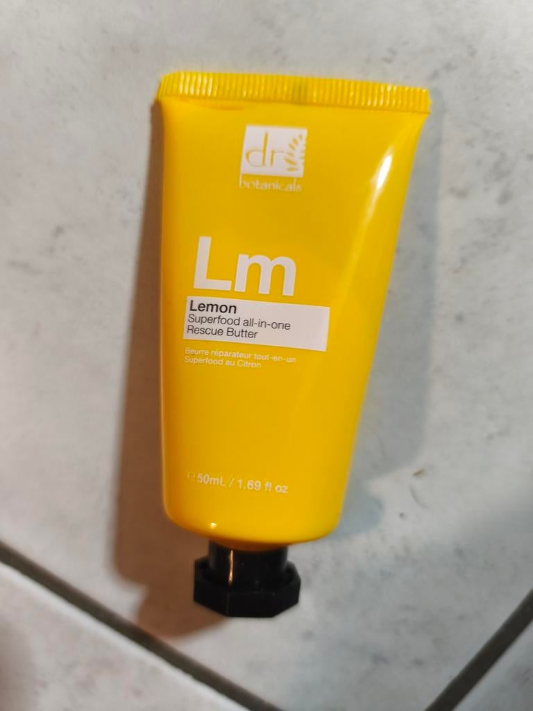Dr Botanicals Rescue Butter Lemon multifunctionele crème, Ophalen of Verzenden, Nieuw, Gehele gezicht, Verzorging