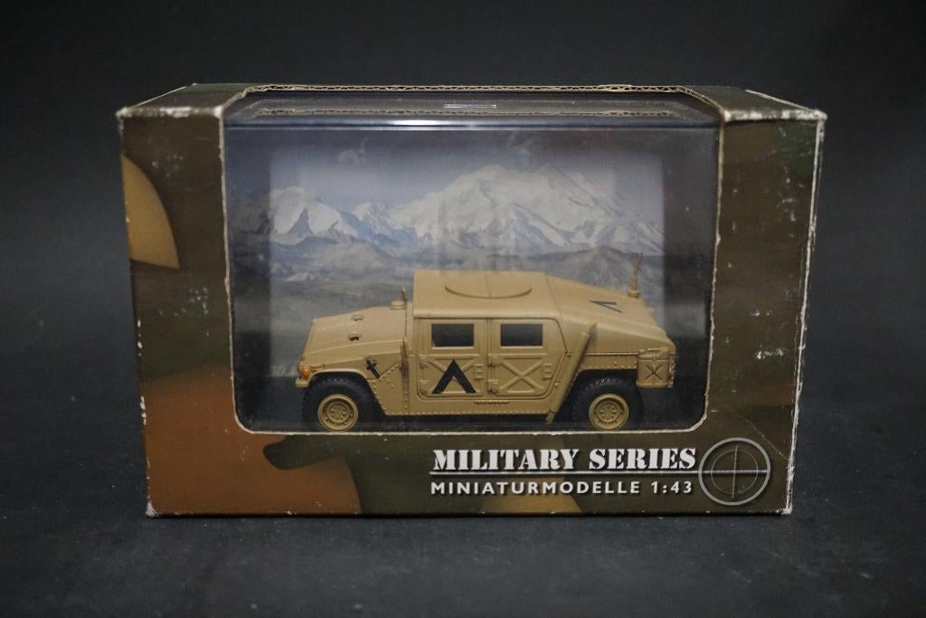 Schuco Humvee Desert storm - 1/43 - TOP, Ophalen of Verzenden, Schuco