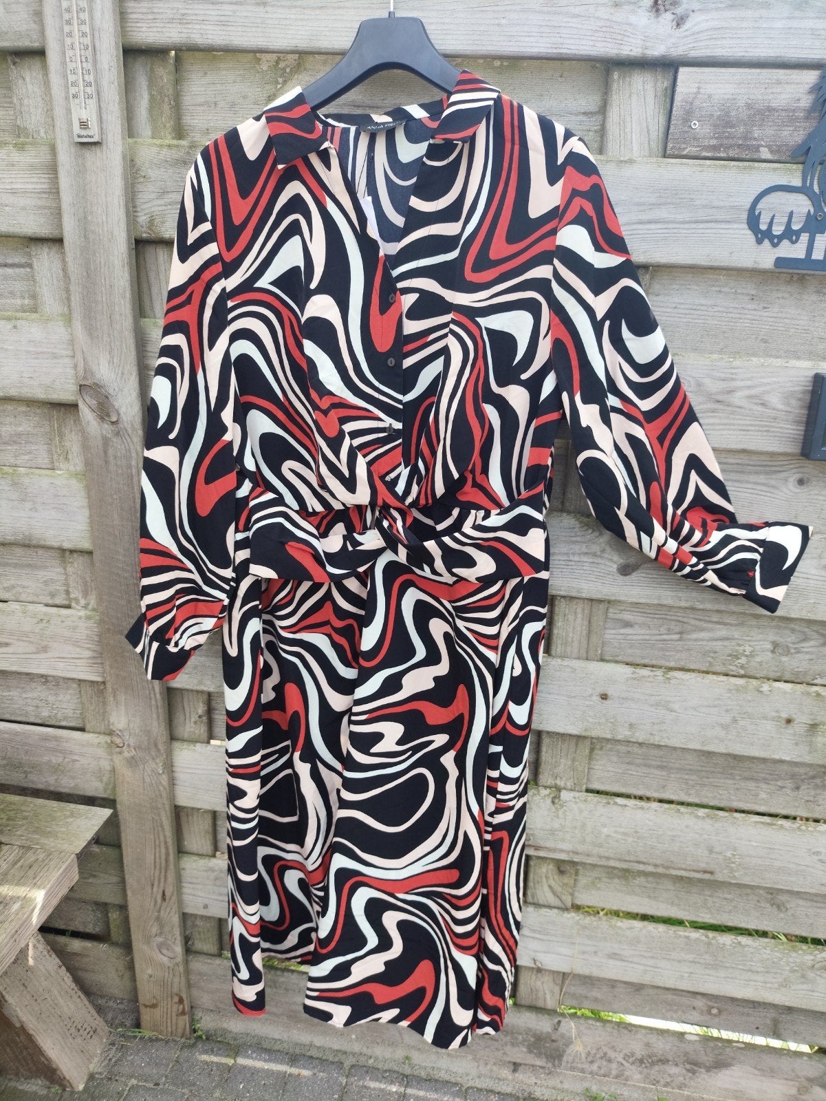Kleed Anna Field curvy meerkleurig, Kleding | Dames, Anna Field, Meerkleurig, Maat 46/48 (XL) of groter, Nieuw