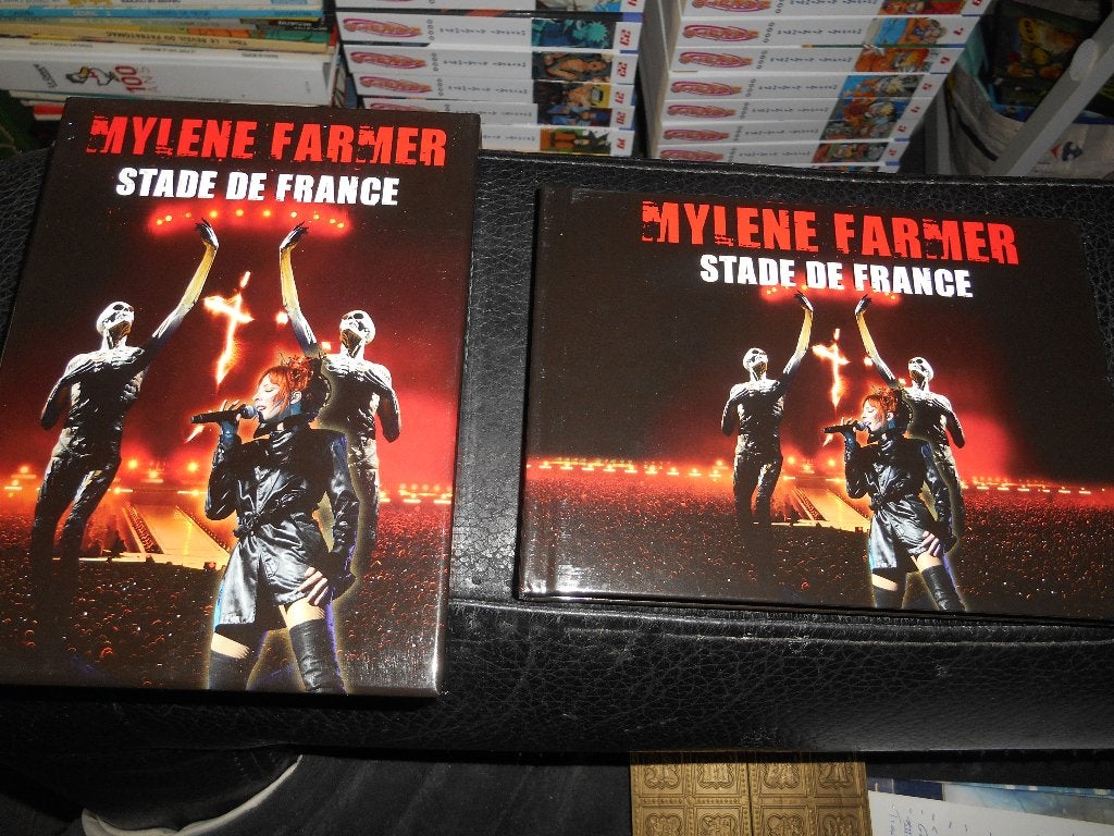Mylène Farmer Stade de France 2 DVD + livret, Ophalen of Verzenden