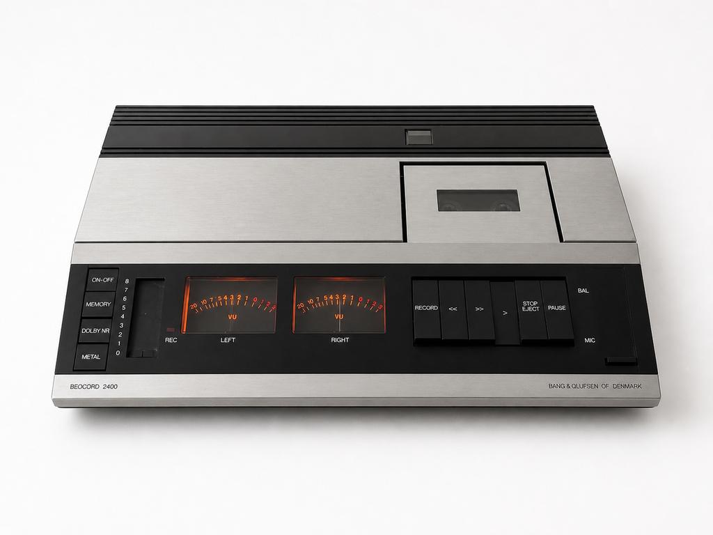 Bang & Olufsen Beocord 2400 / lecteur cassette, Enlèvement ou Envoi, Magnétophone, Avec protection anti-poussière