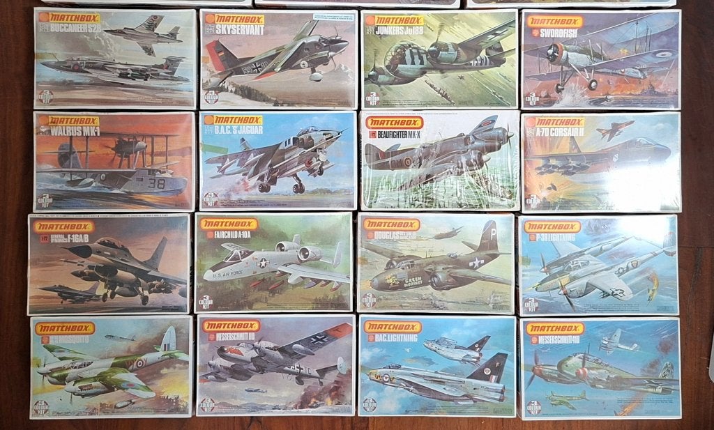 Lot de 16 vintage Matchbox 1/72 emballés film rétractable, Hobby & Loisirs créatifs, Neuf, Autres marques, Enlèvement ou Envoi