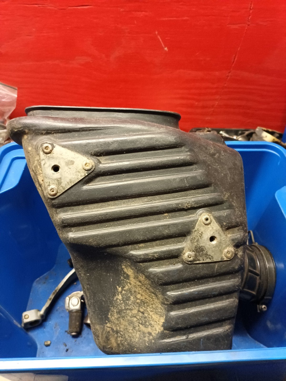 Luchtfilterbak Suzuki RM 250, Ophalen