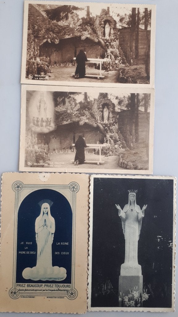 5 Cartes postales anciennes : BEAURAING et Banneux/ref.E214, Enlèvement ou Envoi, Affranchie, Liège