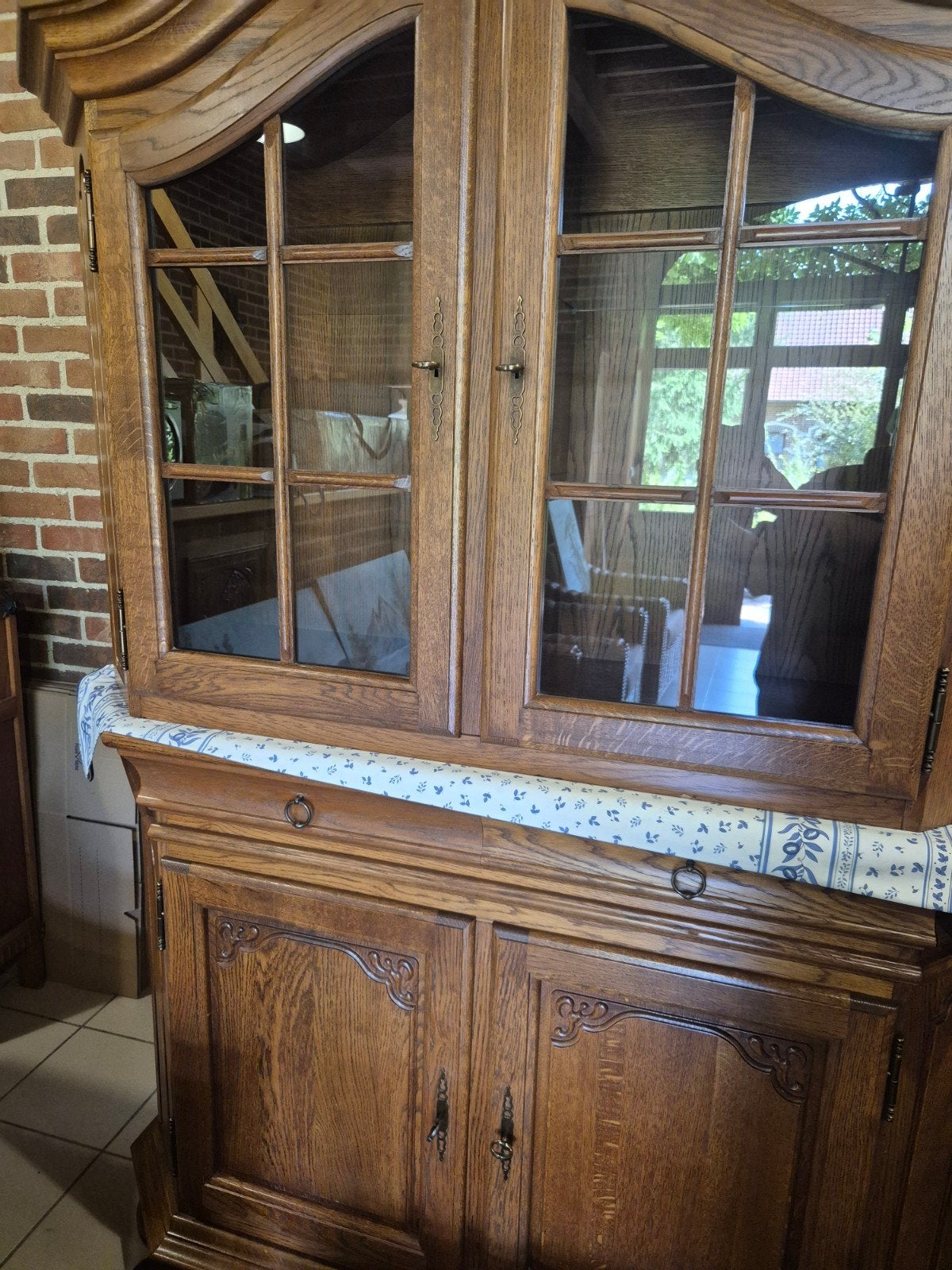 salle à manger complète, Maison & Meubles, Armoires | Buffets, Avec tiroir(s), Comme neuf, 50 à 100 cm, 50 à 75 cm
